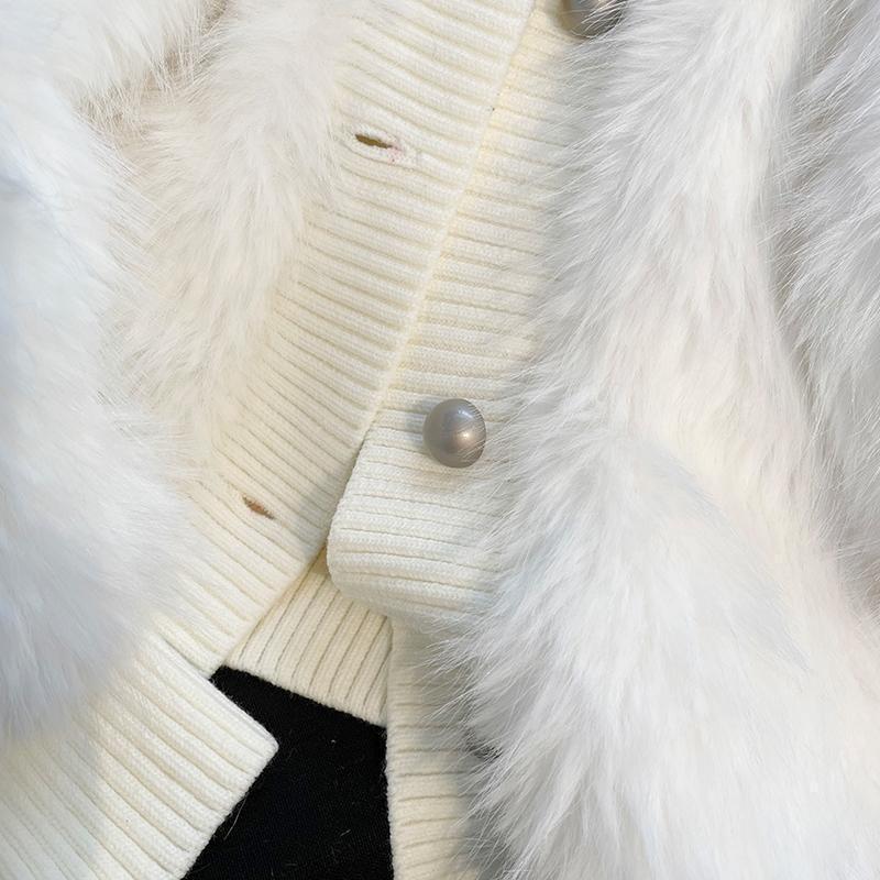 Пальто из искусственного меха норки в корейском стиле - Женская трендовая пушистая зимняя мода