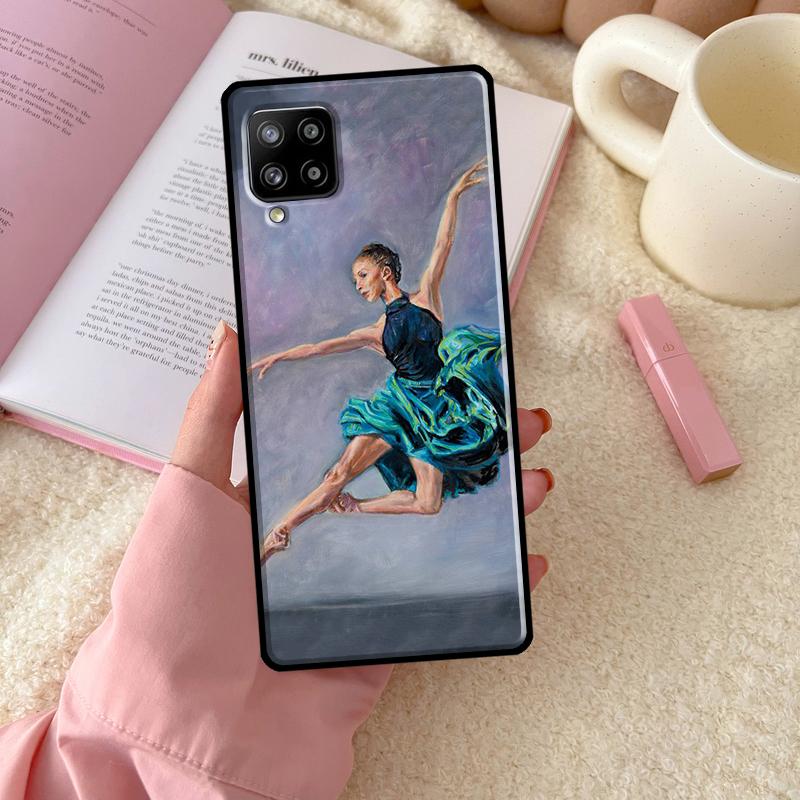 Чехол с изображением масляной живописи для Samsung Galaxy A12 A22 A32 A52 A72 A51 A71 A50 A70 A03S A53 A21S A52S Задняя крышка