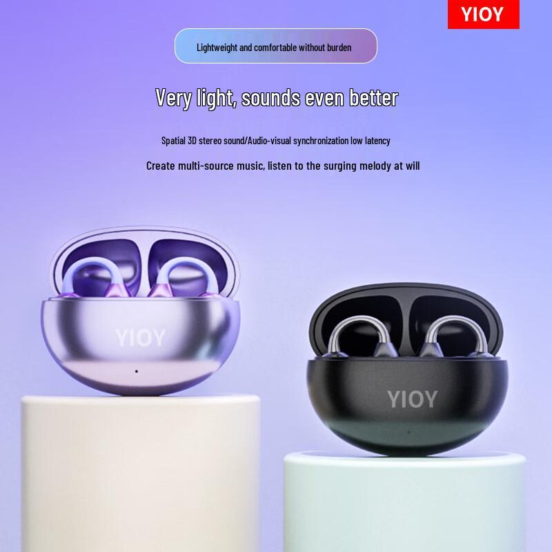 YIOY Z50S Ultra Bluetooth Open-Ear Clip-On Earbuds
