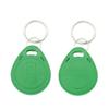 10Pcs Key Fob Access Control Card Proximity Chip RFID Tags Access Card ID Badge Keyfobs Token Ring