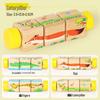 Solid Wood Rotating Building Blocks: Educational Puzzle for Early Learning
