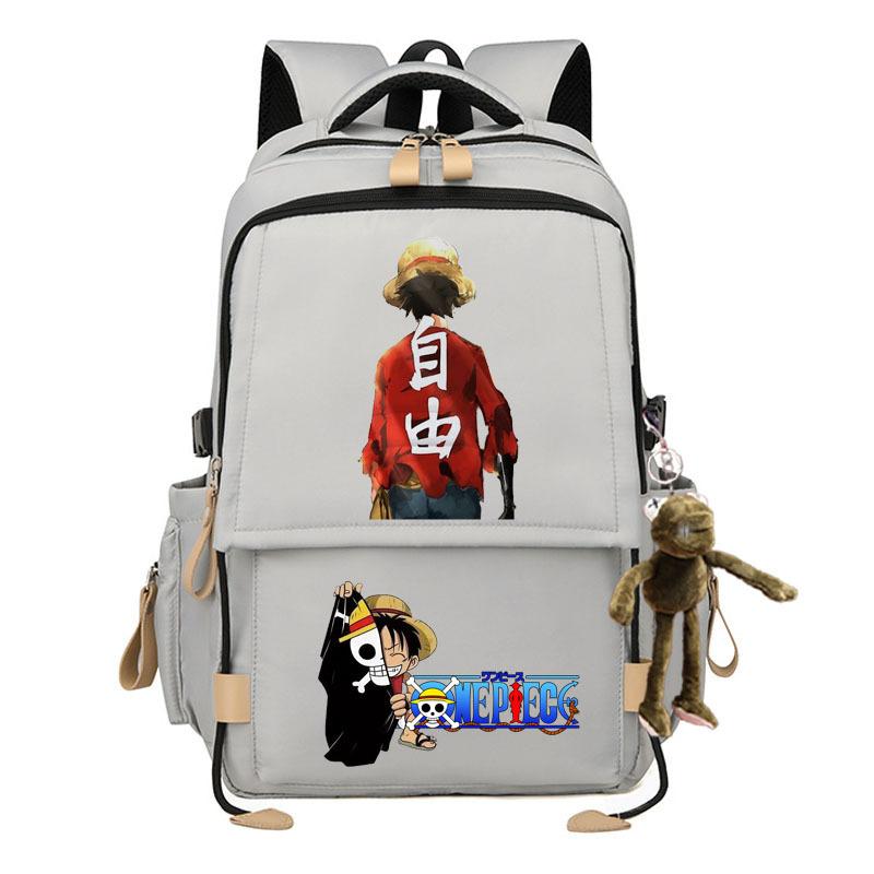 ONE PIECE Backpack Teen Student Large Capacity Fashion Backpack