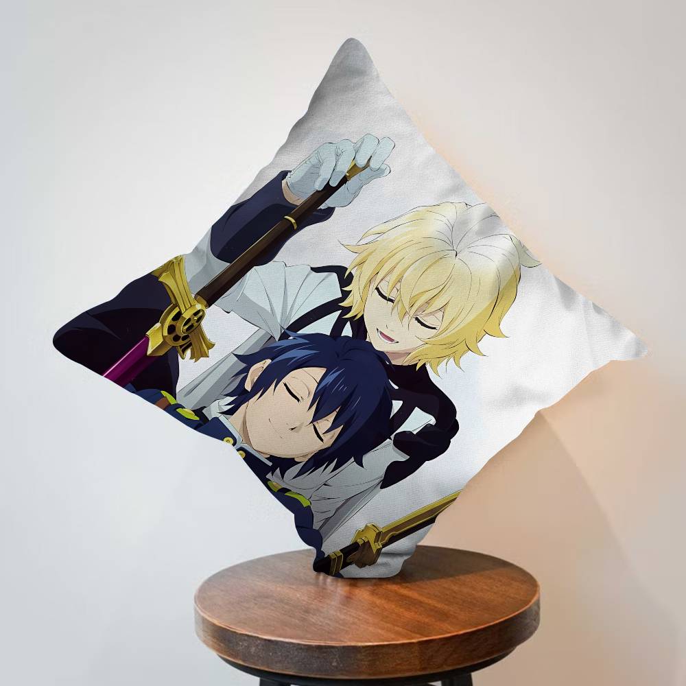 Anime Seraph of The End pillow cover sofa cushion cover home room decoration children gift