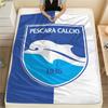 1PC Delfino Pescara 1936 Print Flannel Blanket, High quality All Seasons, Home Decor, Warmth and Comfort, Perfect for Christmas Gifts