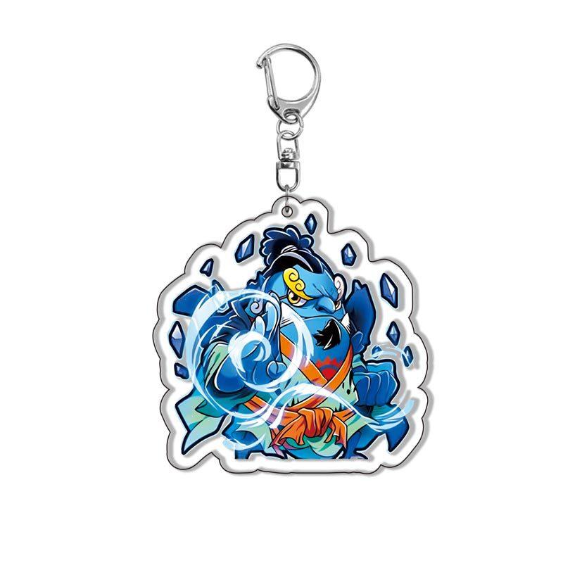 Акриловый брелок One Piece Луффи Ророноа Зоро - сопутствующие подвески для сумки и брелоки