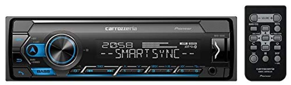 Pioneer Audio 1D Mechaless Bluetooth USB iPod iPhone AUX DSP Carrozzeria MVH-5600