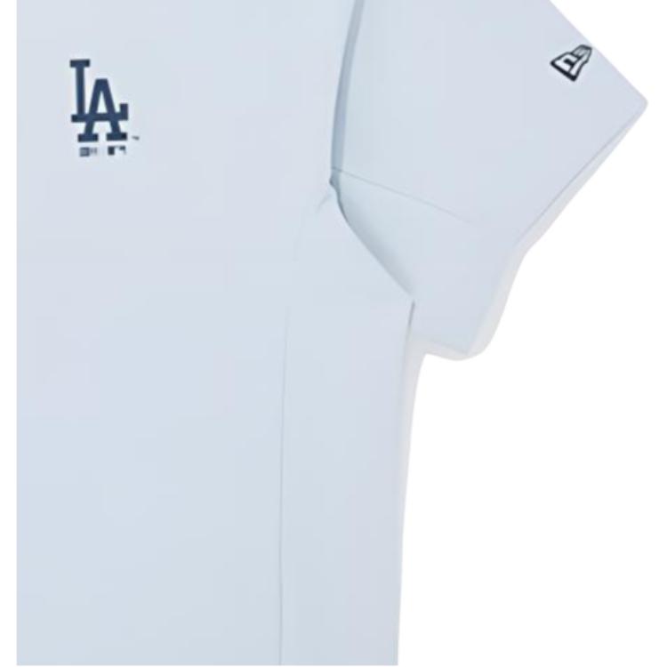 New Era SS26 Серия «Городское исследование» Логотип команды MLB Los Angeles Dodgers Напечатанный Вышитый Логотип Круглый вырез Свободная Короткий рукав Футболка 14905093