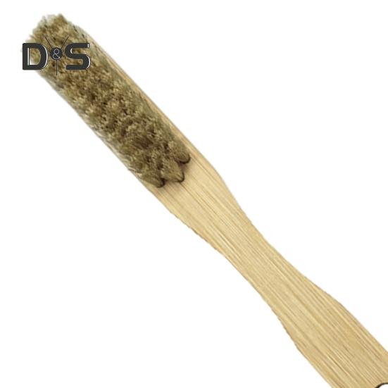 Деревянная щетка для скалолазания с эргономичной ручкой, густая щетина кабана, портативная щетка для скалолазания в помещении и на открытом воздухе, инструмент для чистки