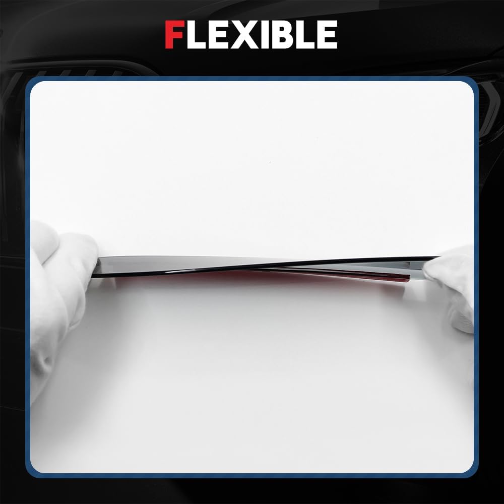 VEHICODE Side Mirror Rain Guards Car Accessories for Ford Explorer 2020-2023 2022 2021 Rainproof Visor Rear View Mirror Cover Cap Eyebrow Sticker