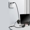 Магнитный USB-кабель для зарядки 2-в-1 для наушников с 2 контактами / для умных часов с 4 контактами Быстрая зарядка Портативный