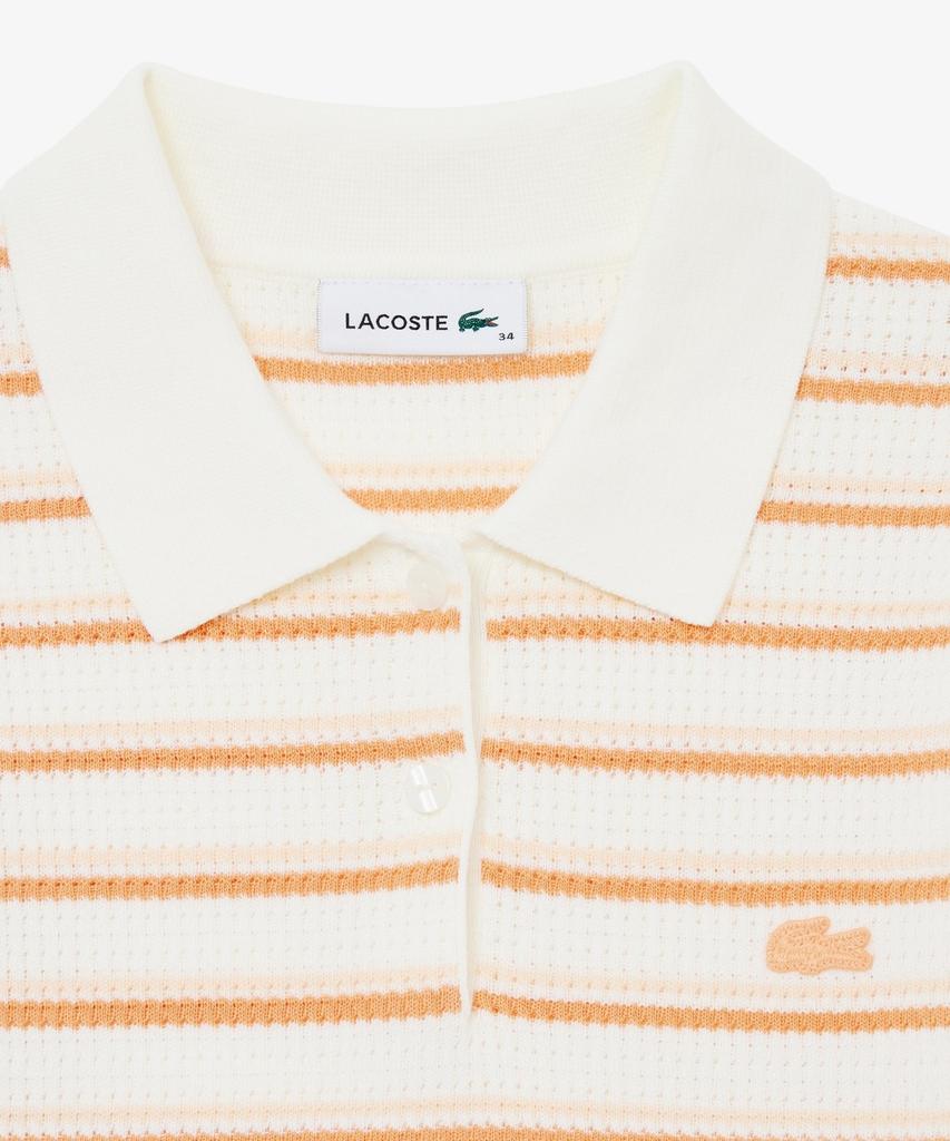 LACOSTE Женский полосатый свитер-поло Pf710E-56G Iy0