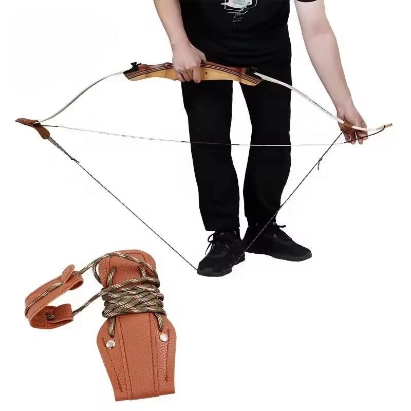 Archery Bow Stringer Hunting Traditional Recurve Bow and Arrow Set Change String Auxiliary Limbsaver Rope Equipment Replacement 5