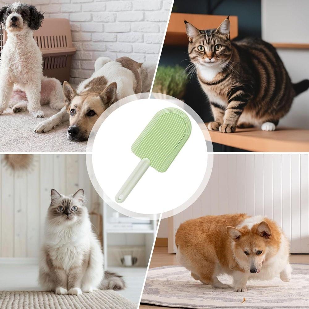 Ice Cream Shape Cat Tongue Comb Soft Dog Grooming Brush Pet Cleaning Brush Pet Supplies