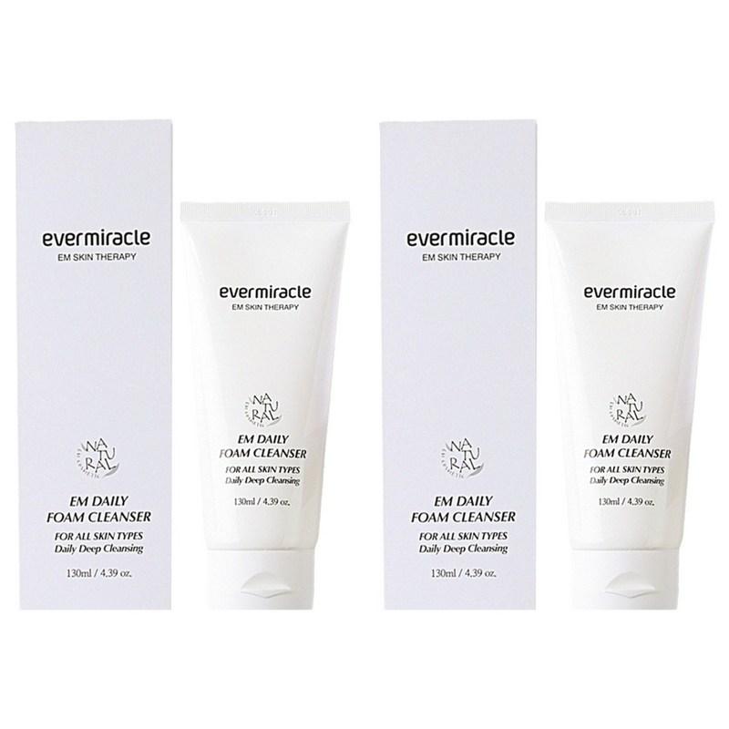 Пенка для умывания Evermiracle EM Daily, 130 мл, 2 шт.