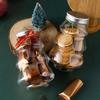 Kids Favor DIY Biscuits Bottle Food Container Storage Jar Snack Organizer Christmas Tree Sweet Jar