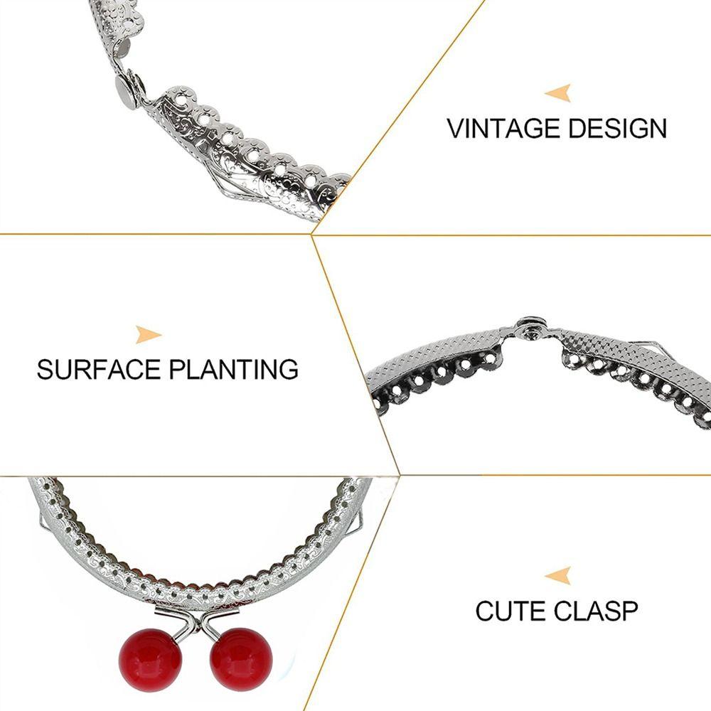 Конфетный цвет Застежка-рамка для кошелька Фурнитура для сумки Рамка для кошелька Рамка для мини-сумки Пряжка DIY Ремесло