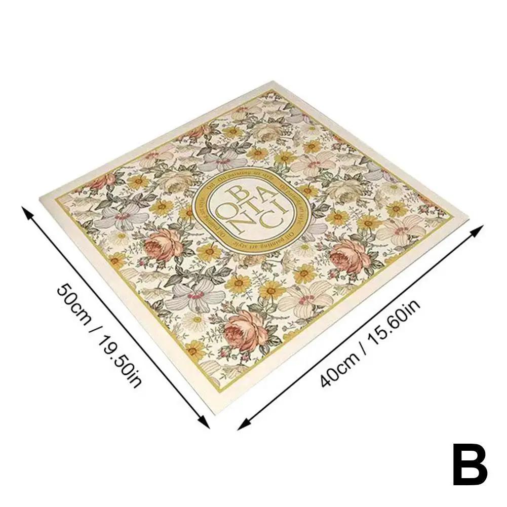 Пылезащитный чехол для стиральной машины, нескользящий кухонный коврик с принтом для слива, супер впитывающий коврик для духовки для холодильника, 40*50/30см, пылезащитный M J1M3