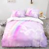Colorful Rainbow Bedding Set Single Twin Full Queen King Size Rainbow Bed Set 3D Anime