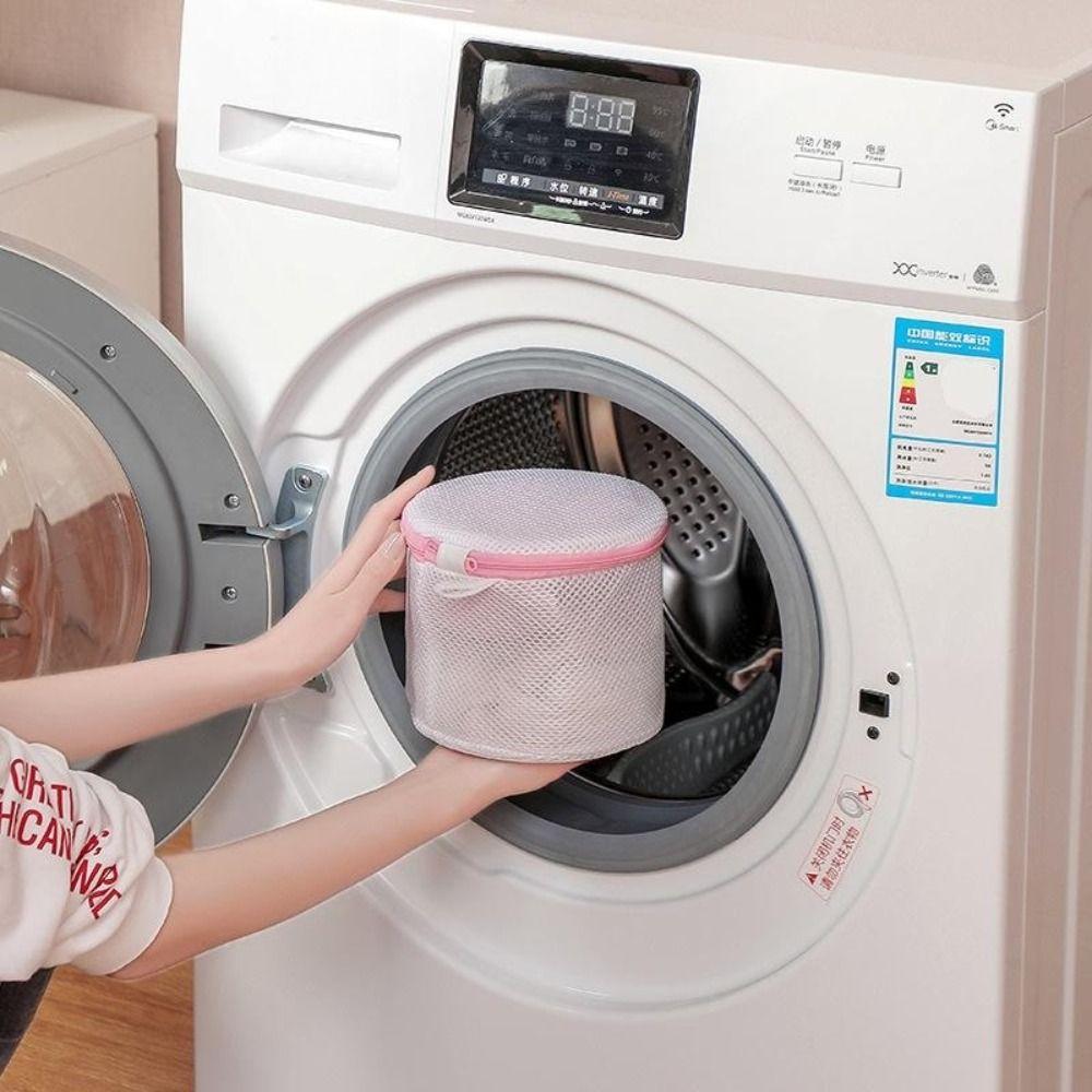 6 шт. утолщенные мешки для нижнего белья, белая сумка для стирки на молнии, маленькие сетчатые мешки для белья, стиральная машина