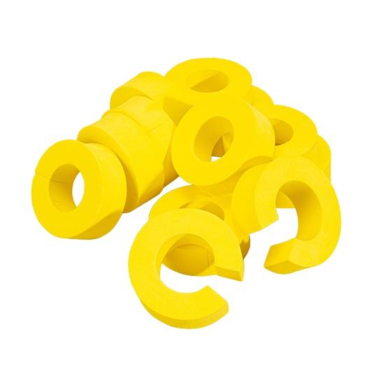 12 шт./компл. губка пушистые бигуди для волос C-образной формы без нагрева для женщин ночные бигуди для сна ленивые девушки влажные сухие короткие длинные волосы завивка инструменты для укладки