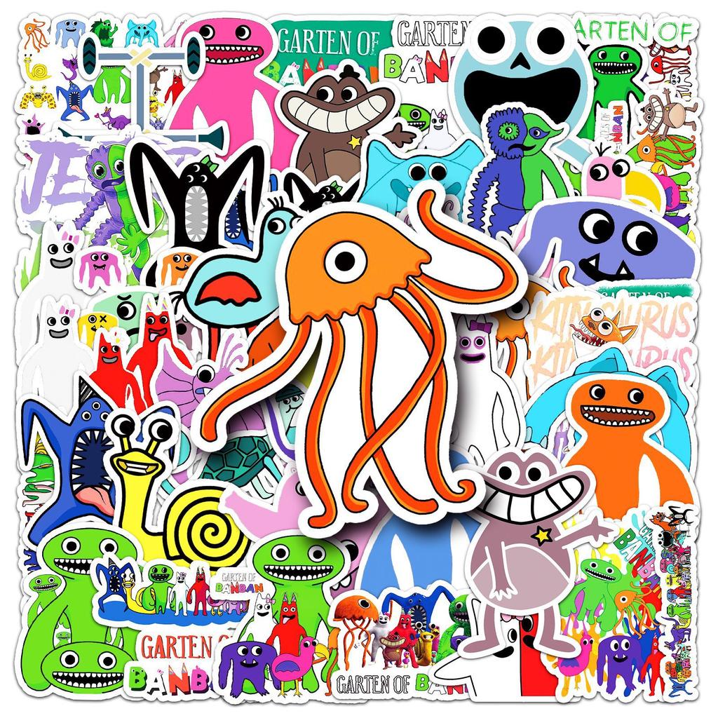 Stickers Rainbow Friends Rainbow Friends Sticker Pack Stickers Set of Stickers 50 Pcs