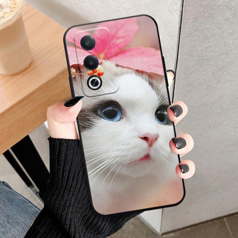Чехол для OPPO A80 5G Модный чехол с принтом Ударопрочный Мягкий чехол-оболочка из ТПУ-силикона Для телефона OPPO A3Pro K12X 5G Чехол