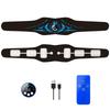 Smart Fitness Massage Belt with Charging Display: Advanced Abdominal Muscle Trainer and Waist Massager