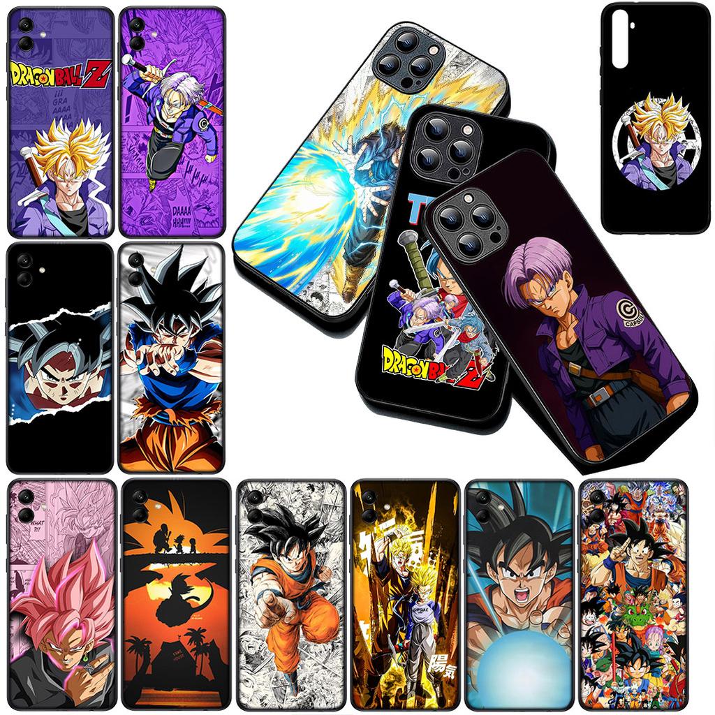 Cover for Samsung Galaxy S24 S25 S23 FE Ultra Plus S7 Edge S25+ S23+ A56 5G Casing Phone Case Torankusu Trunks Dragon Gokus Ball