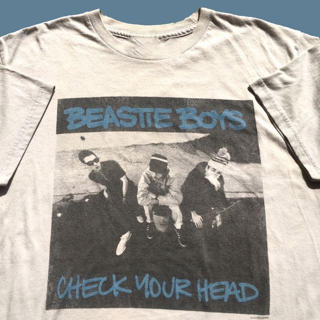 10' Beastie Boys Check Your Head Обложка Альбома Группа Белая Все Размеры Футболка AC69 Унисекс Футболка