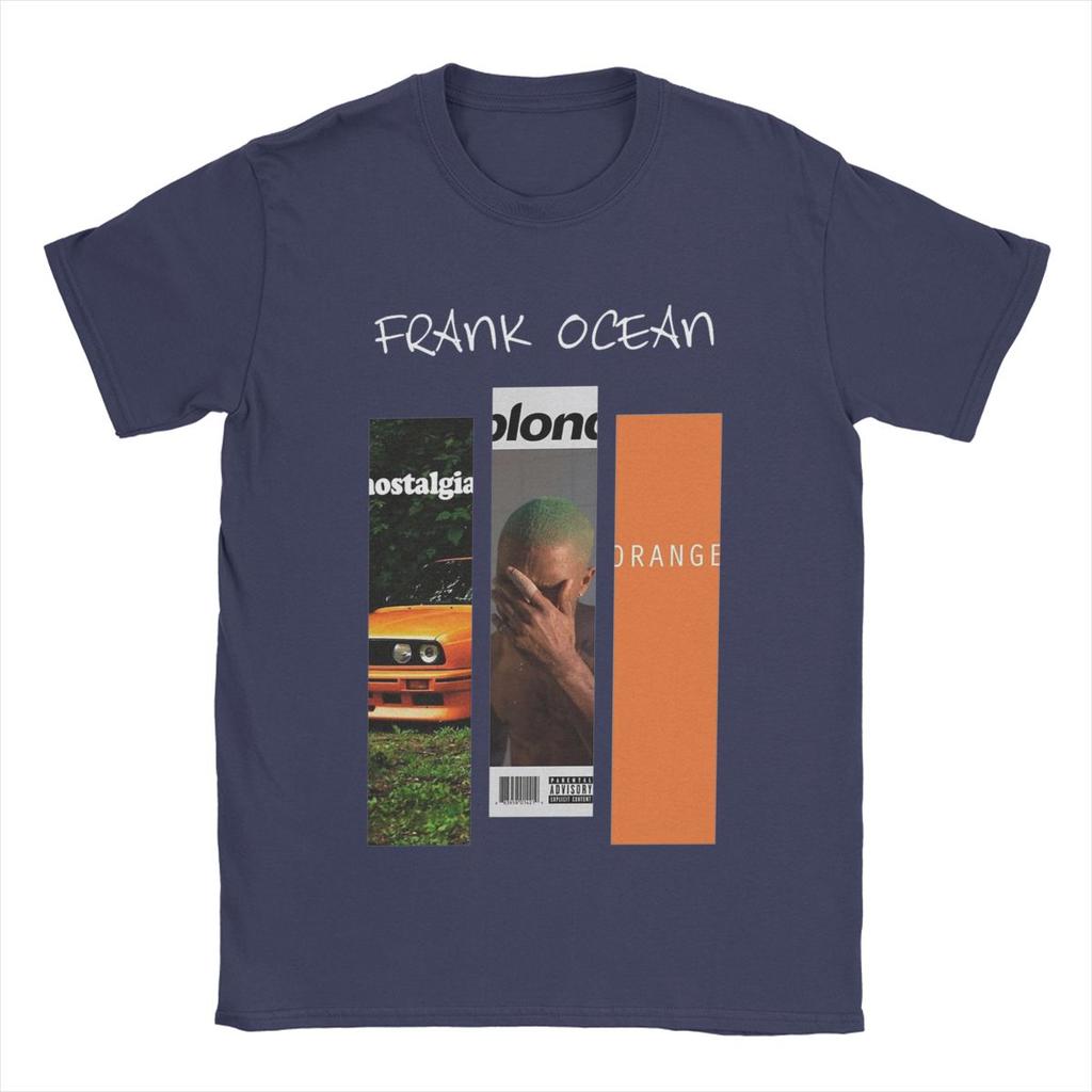 Футболка Franks Oceans Albums для мужчин, новинка, 100% хлопок, футболки с круглым вырезом и коротким рукавом, одежда больших размеров