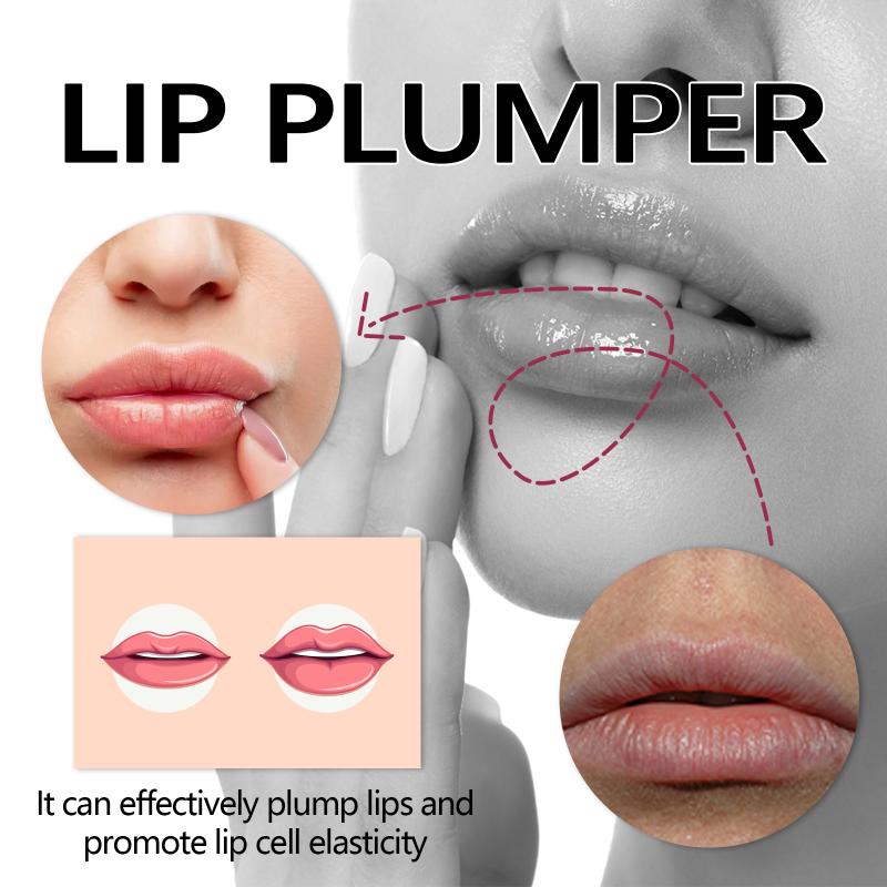 Eelhope Moisturizing Lip Balm Anti Dryness Exfoliating Dead Skin Removal Lip Lines Cracked Fullness Lip Plump Serum Beauty Care
