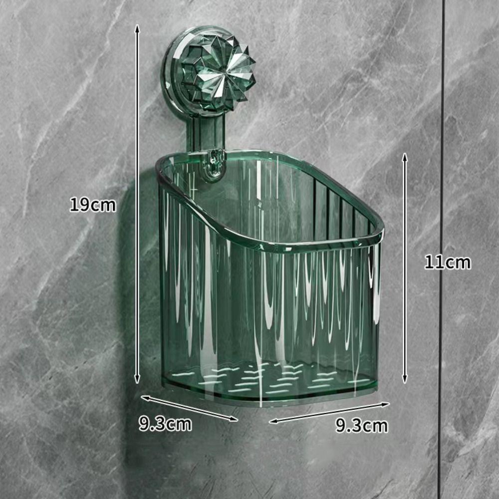 Дренажная присоска, корзина для хранения в ванной комнате, легкая чистка, полка для хранения, душевая стойка