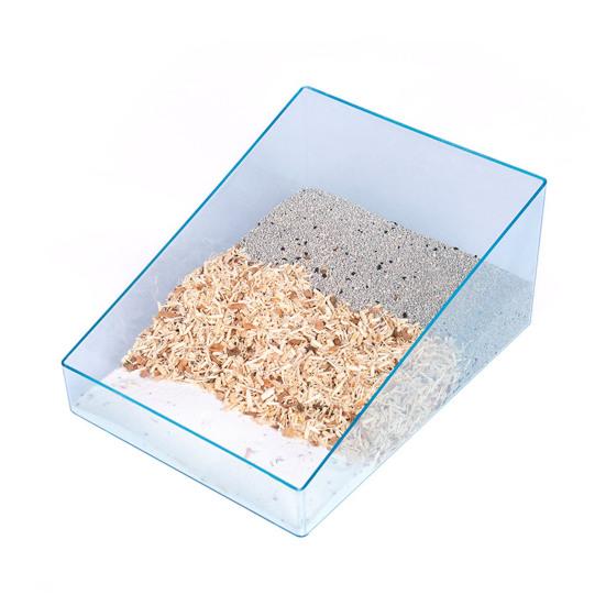 Ванна для хомяка. Большое пространство. Высокопрочная. Правильная высота. Гладкие края. Комфортная среда. Превосходная среда обитания.