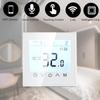 Термостат с сенсорным экраном Tuya Smart WiFi контроллер температуры для электрического/водяного/газового котла 16A 3A работает с Google Home