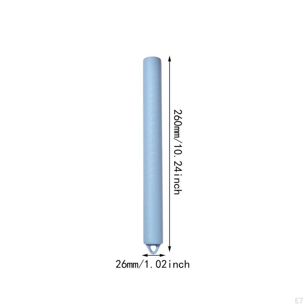 Портативный силиконовый ролик для теста с антипригарным покрытием для печенья и тортильи