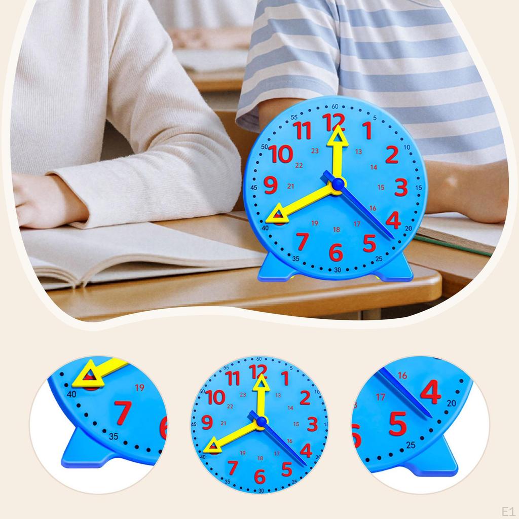 For Activity Development Toy Life Skills Training Games Kids Table Clock Boys Girls