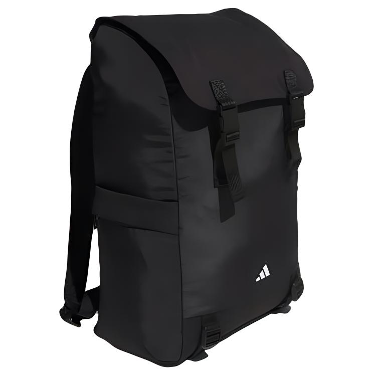 adidas Рюкзак из переработанного полиэстера, средний, унисекс, черный JX7413