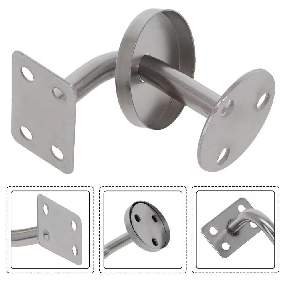 1Pcs Stainless Steel Handrail Bracket Wall Support Balustrade Bracket For Hospitald Office Home