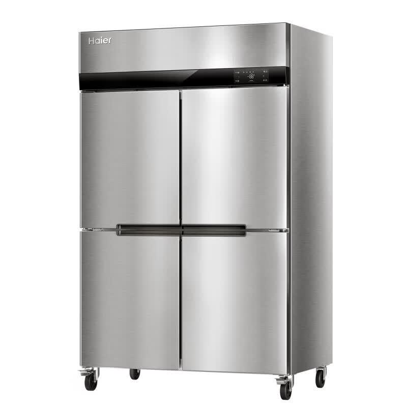 HAIER Коммерческий вертикальный четырехдверный морозильник с системой No Frost
