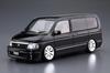 Aoshima Bunka Kyozai Серия 'Тюнингованные Автомобили' 48 Honda RF3 Step Wagon 2001 Пластиковая Модель (АОСИМА) 1/24 Нет. ПАПА