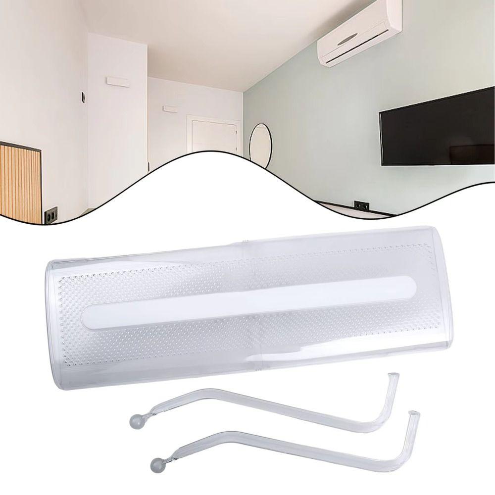 Transparent Air Conditioner Windshield Adjustable Anti-wind Shield  Air Conditioning