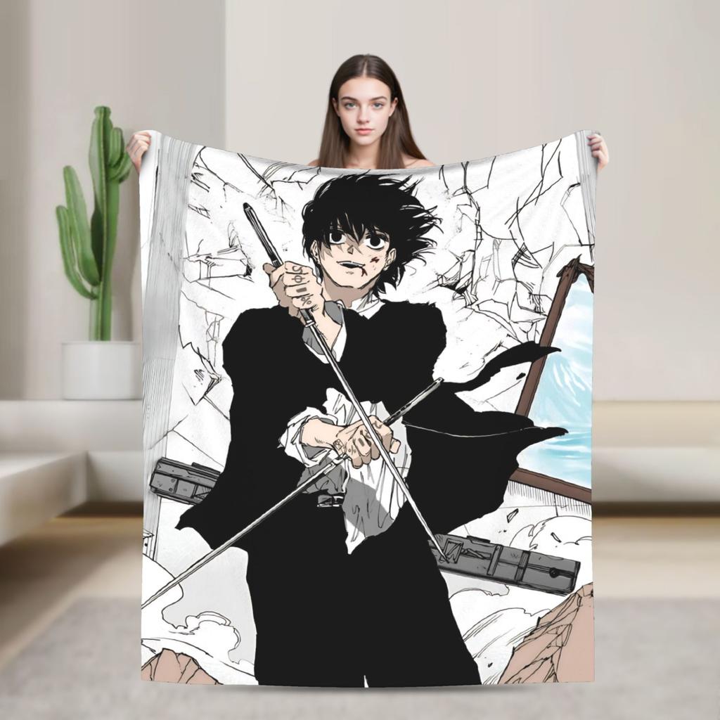 Йоичи Нагумо Фланелевый Плед Одеяло Sakamoto Days Аниме Одеяла для Дома Путешествий Теплые Постельные Покрывала