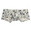 La Paumme Printed Stretch Boxer Glamorous 3D Pouch Floral Available In Two M and Made In Gray Men's Briefs, Style, Low-Rise, Sizes L, Japan, 635005,