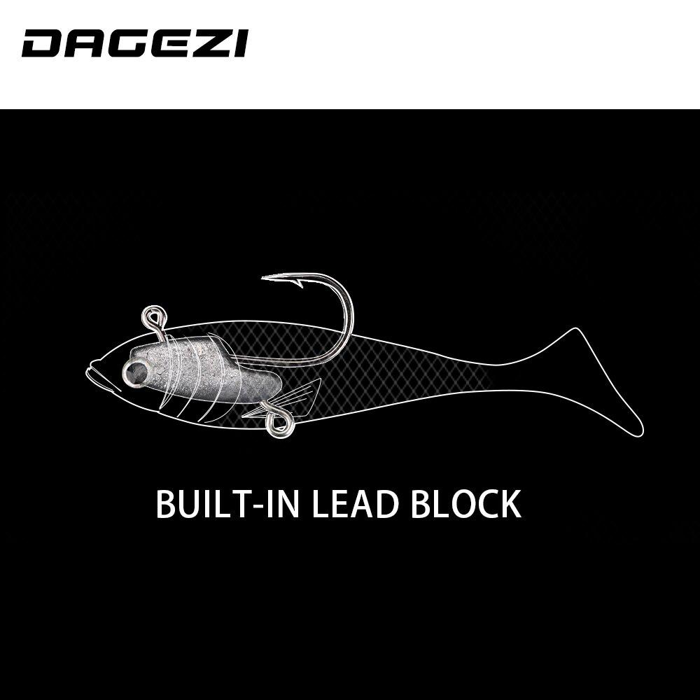 Мягкие приманки с рыболовным крючком 7,8 см 11 г 1 шт. ПВХ Материал Т-образная рыболовная приманка Мягкая искусственная приманка