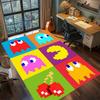 Ковер PacMan для гостиной, спальни, домашнего декора, крутой коврик с персонажем из фильма, игровой коврик для пола