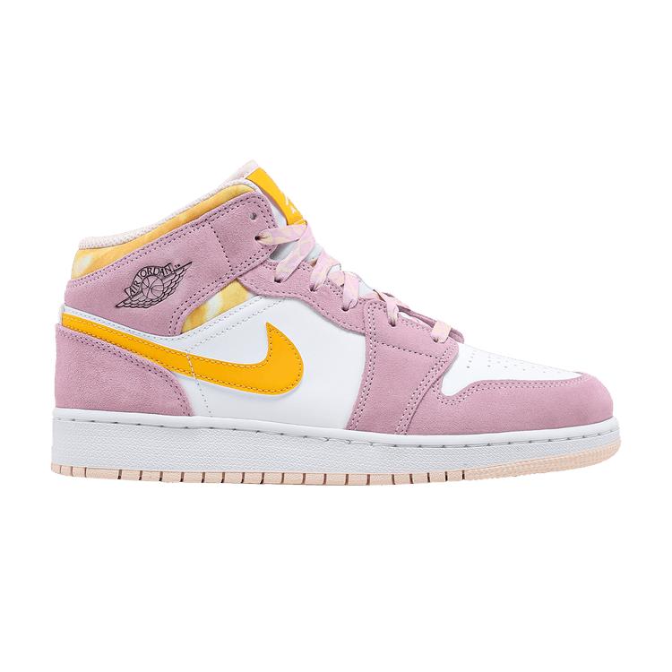 Jordan 1 Mid SE Арктический розовый (GS)