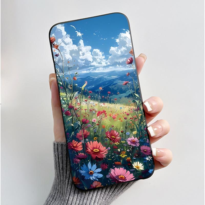 Корпус Для Nokia 106 2G 2023 106 4G 2023 Чехол Эстетичный Роскошный Милый Крутой Мальчики Девочки Мягкий Силикон Черный Матовый Чехол-Бампер для Телефона