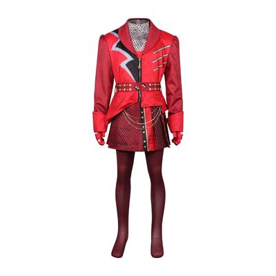 Descendants Pink Cosplay Chloe Full Set Children's Comic-Con Halloween Cosplay Stage Show