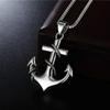 Прыгучий Характер Мужская Подвеска Ожерелье Хип-Хоп Якорь Титановая Сталь Подвеска Свитер Цепочка Женские Модные Аксессуары Украшение