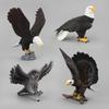 Lifelike Pvc Animal Figurines Including Stunning White Head Eagle And Detailed Owl Designs